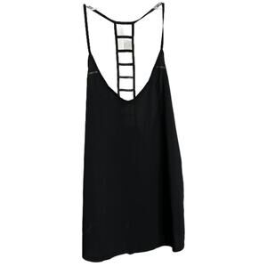 Lululemon Breezy Singlet Women's Tank Top‎ Activewear Black Spaghetti Strap